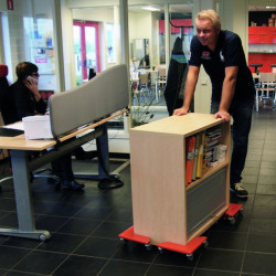 Coins roulants pour déplacement de meubles jusqu'à 600 kg