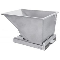 Benne auto-basculante en inox 304