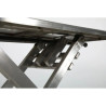 Table élévatrice manuelle inox 300 kg