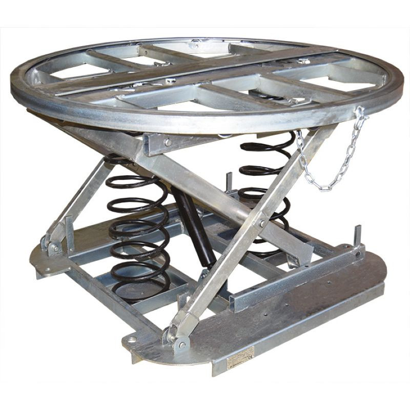 Table élévatrice avec plateau rotatif - Stockman