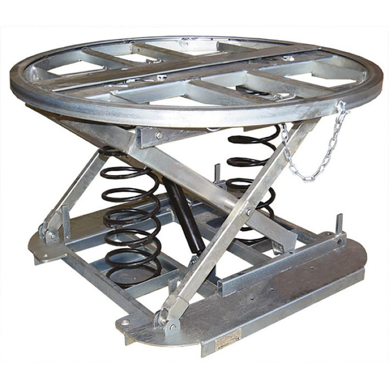 Table élévatrice avec plateau rotatif - Stockman