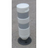 Balise J11 blanche 1/4 tour sur socle - Souple