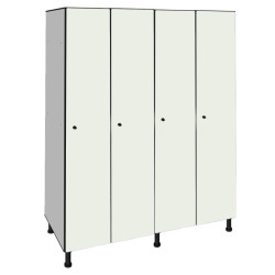 Vestiaire en stratifié compact 1 porte