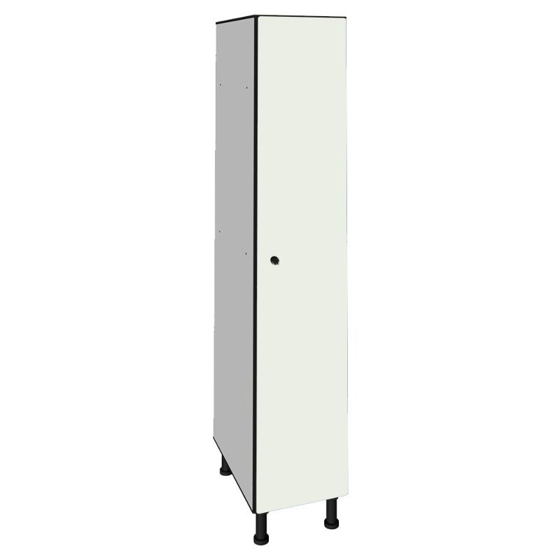 Casier en stratifié compact - 1 porte