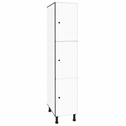 Vestiaire en stratifié compact 3 portes