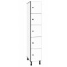Vestiaire en stratifié compact 5 portes