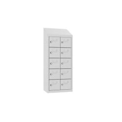 Armoire smartphone avec coiffe intégrée de 1 à 5 colonnes