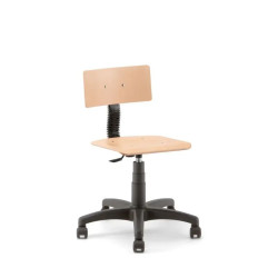 Siège d'atelier ergonomique Linea RUMBA en bois