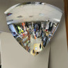 Miroir hémisphérique magasin vision à 90°