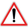 Panneau attention autres dangers - A14