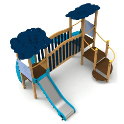 Aire de jeux bois Saja