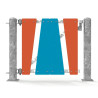 Barrière enfants pour aire de jeux