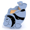 Banc enfants inclusif Manufacturas Deportivas Poisson Tropi MB156