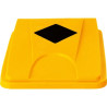 Couvercle "Universel" ouverture carré pour poubelle PB-1080 &amp; PB-1090