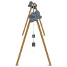 Balançoire bois 2 sièges plats PM740/H/C/S Manufacturas Deportivas