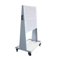 Chariot porte-bacs à bec en tôle acier 150 kg - Fimm