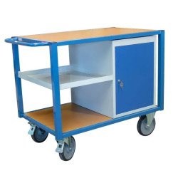 Servante établi modulaire 2 ou 3 plateaux bois  - 500 kg - Fimm