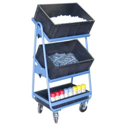 Servante modulaire établi pour bacs plastiques 200 kg - Fimm