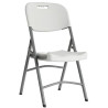 Chaise pliante anti feu M2 en PEHD avec accroche - Lot de 4, 500, 100