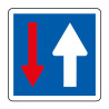 Panneau temporaire priorité de passage CK18