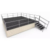 Jupe de scène en PVC M2 hauteur 90 cm - Vendu au ml