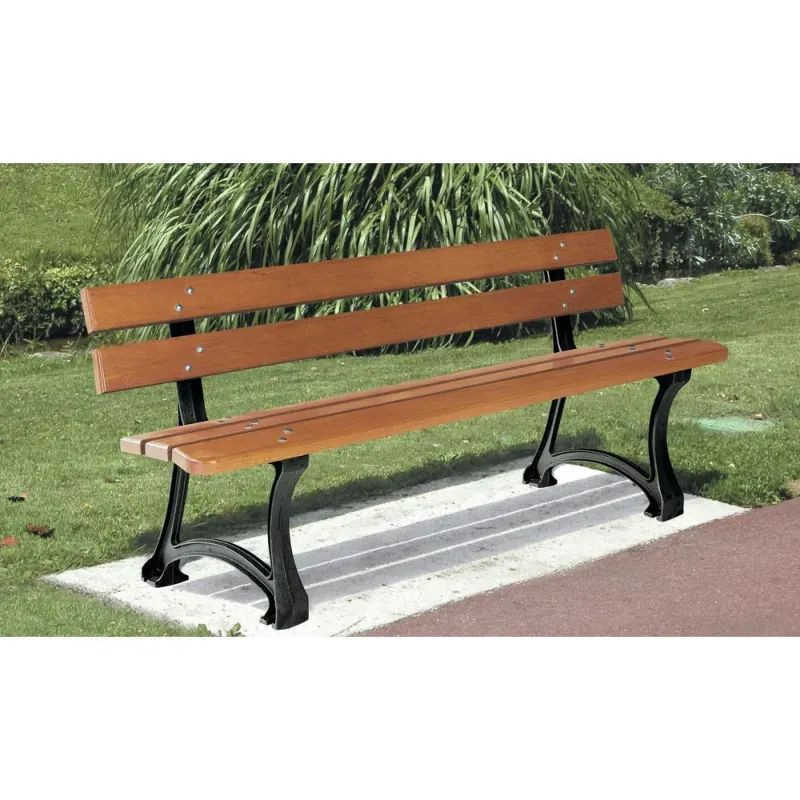 Banc extérieur en bois exotique Madrid