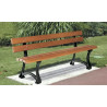 Banc extérieur en bois exotique Madrid