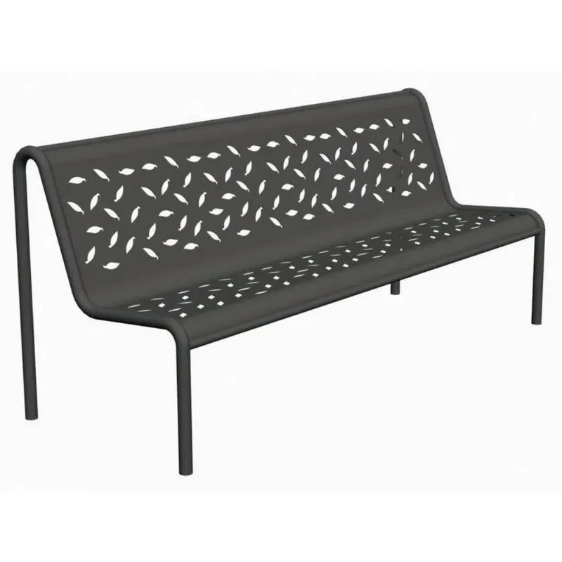 Banc Tubular Fabregas en tôle emboutie - Livré monté