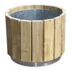 Jardinière en bois Newport