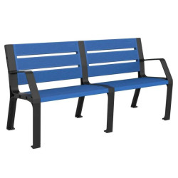 Banc et fauteuil Modo en plastique éco 100% recyclable