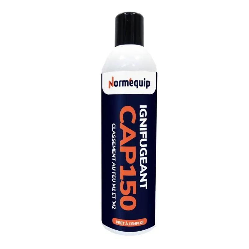 Bombe aérosol ignifuge tissu synthétique CAP 150 - 300 ml