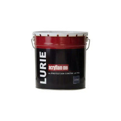 Lurie Acryflam M0 blanc - Peinture ignifuge M0 sur support déjà M0