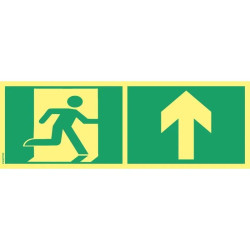 Panneau directionnel sortie de secours