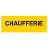 Panneau danger chaufferie