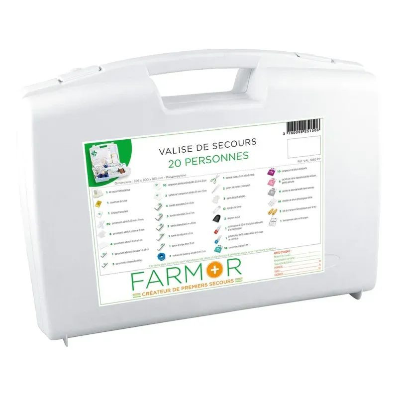 Coffret de secours 20 personnes
