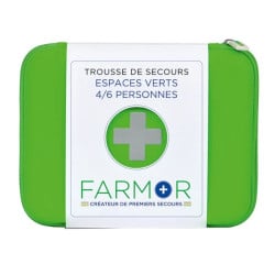 Trousse de secours espaces verts &amp; élagage 4 à 6 personnes