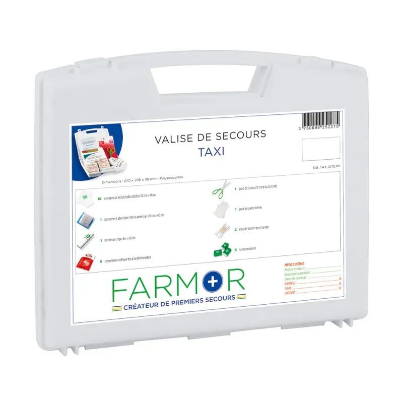 Valise de secours taxi