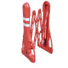 Barrière d'intervention extensible plastique