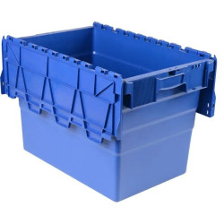 Bac navette gerbable et emboitable 60 x 40 cm - Lot de 5