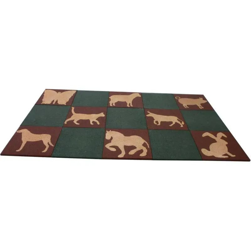 Dalle Hexdalle XE Ludique 50x50 cm - Animaux, chiffre, mots