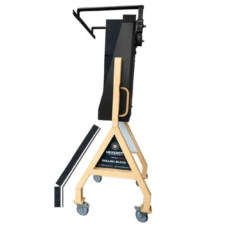 Rolling Blocs - Support balistique anti ricochets pour stand de tir