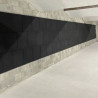 Dalle de mur anti ricochet pour stand de tir - Hexdalle