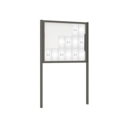 Vitrine Classique sur poteaux