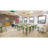 Table écolier Carélie pour enfants de 4 à 12 ans et plus