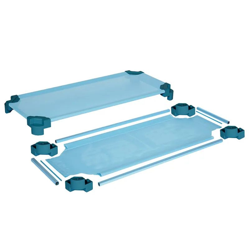 Couchette en toile avec pieds plastique - Evolution