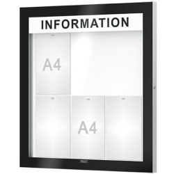 Vitrine Edge épaisseur 54 mm
