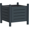 Jardinière 75 litres en métal RAL 7016 - Rossignol Vibrato Métal