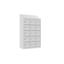 Armoire smartphone avec coiffe intégrée de 1 à 5 colonnes