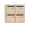 Boite aux lettres bois d'intérieur - Edelen Excellence bois classique