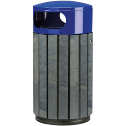 Poubelle extérieur en matériaux recyclés - Zeno Etik